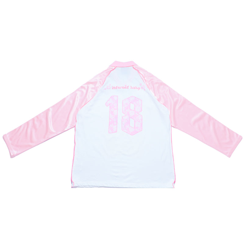 Shih Tzu Plunging Long Sleeve Jersey