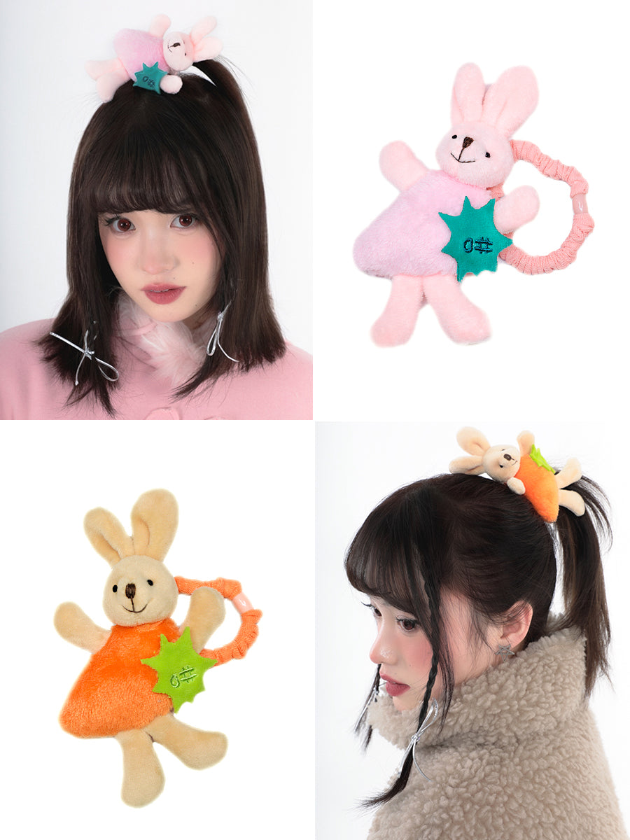 Carrot Rabbit Large Intestine Hair Ring