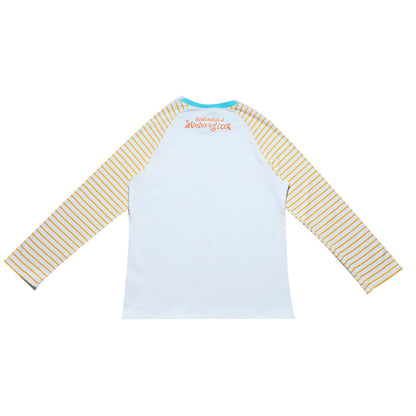 sunonebird co-branded Long Sleeve White Sweater