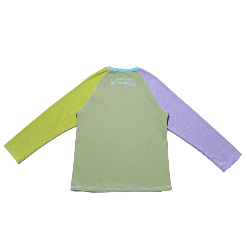 sunonebird co-branded Long Sleeve Green Sweater