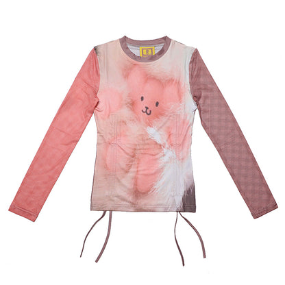 Bear Paws Long Sleeve Bottom T-Shirt