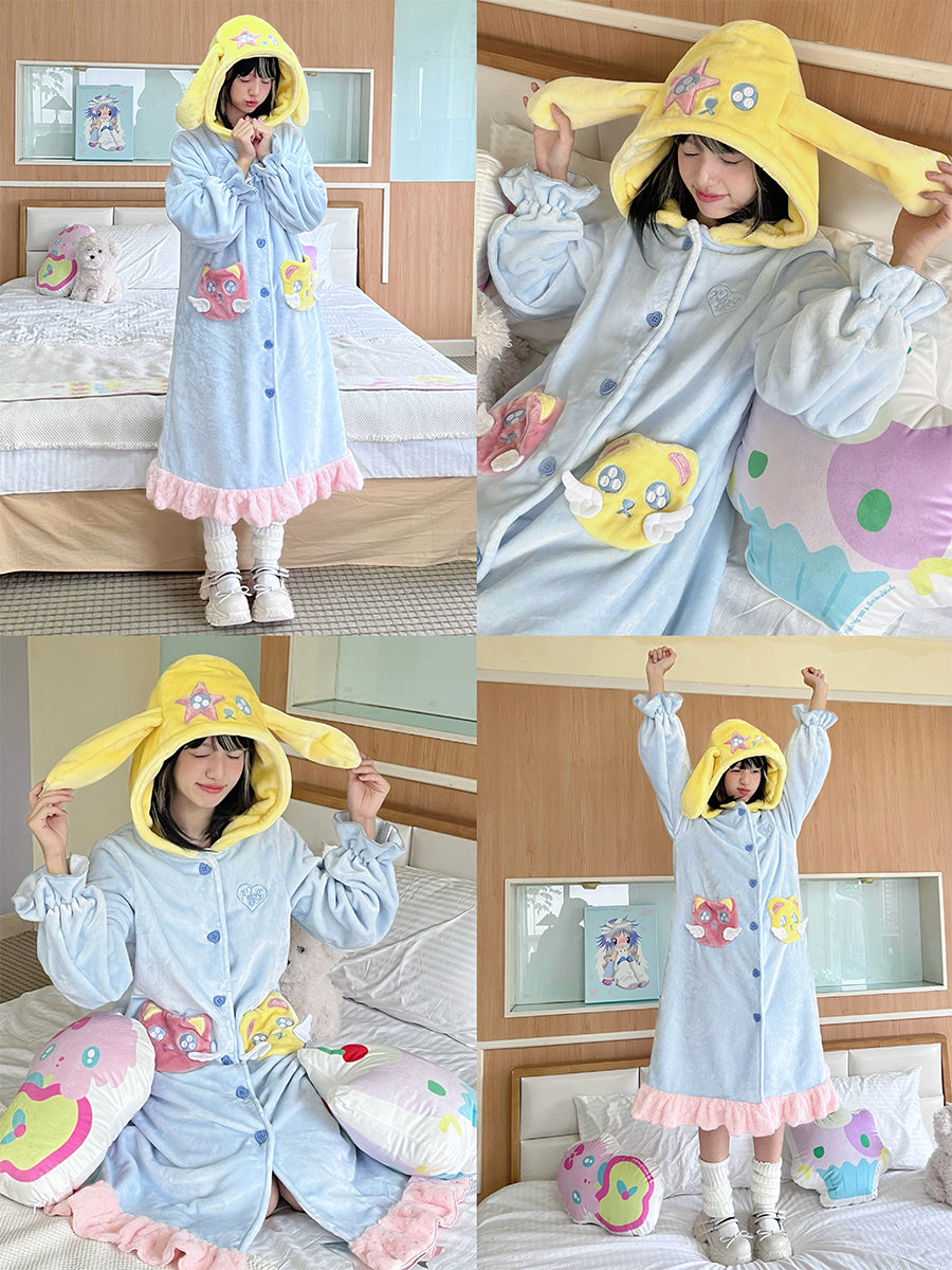 Angel Homewear Hooded Robe