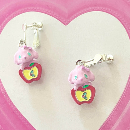 sunonebird co-branded Colourful Cute Cartoon Earrings Necklace