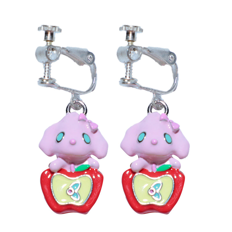 sunonebird co-branded Colourful Cute Cartoon Earrings Necklace