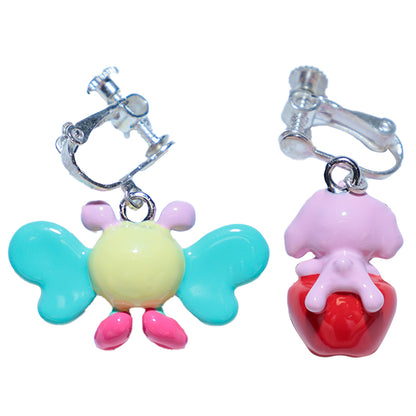 sunonebird co-branded Colourful Cute Cartoon Earrings Necklace